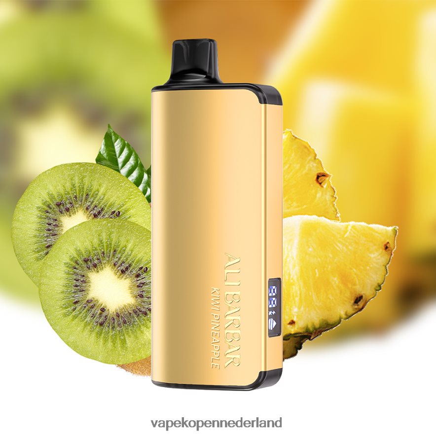 Alibarbar Ingot 9000 wegwerpdamp kiwi-ananas NNL4PT21 Vape Nederland