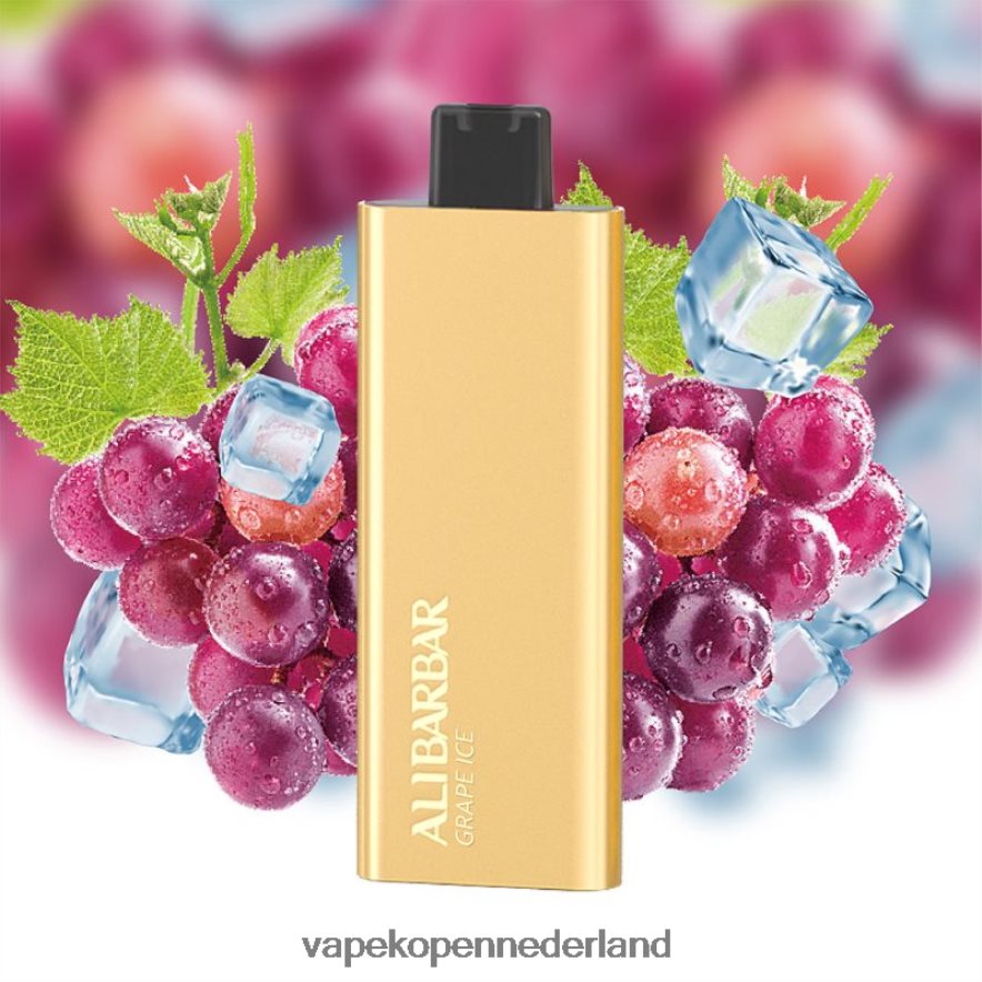 Alibarbar Pandora 7000 wegwerpdamp druiven ijs NNL4PT56 Vape Nederland
