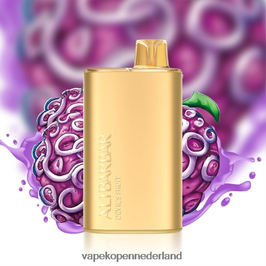 Alibarbar Rich 8000 wegwerpdamp duivelsvrucht NNL4PT4 E-Liquid Nederland