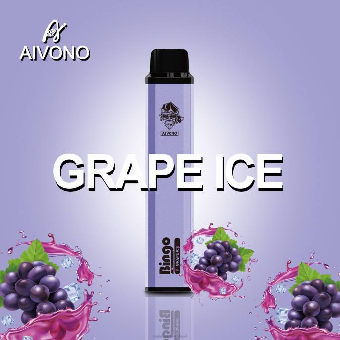 Aivono AIM BINGO 4000 druiven ijs - 2604142 Vape Nederland