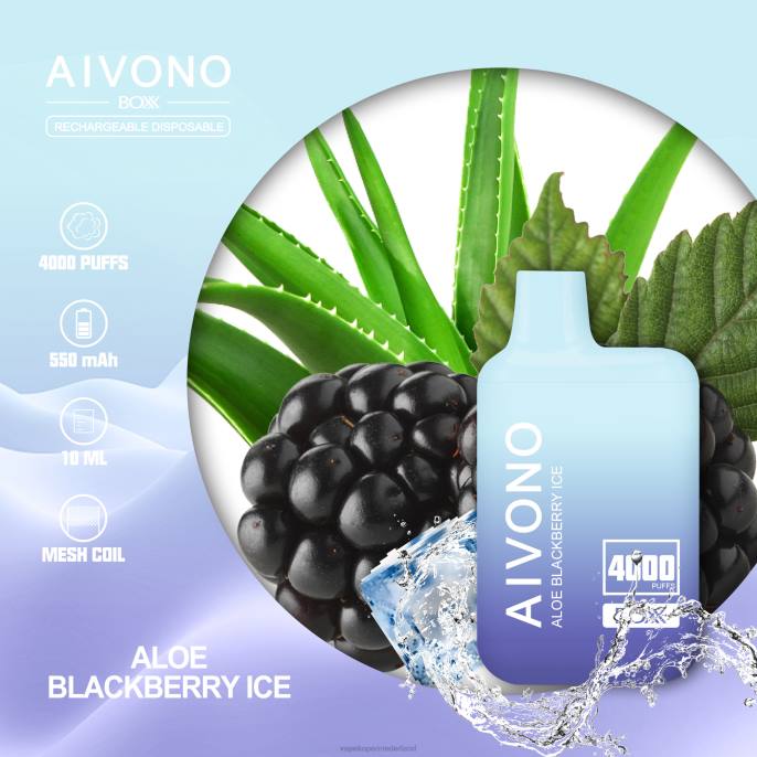 Aivono AIM BOXX 4000 aloë huidige ijs - 2604228 Electronic Cigarette Vape