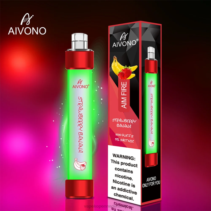 Aivono AIM FIRE 1000 aardbei banaan - 2604332 E-Liquid Nederland