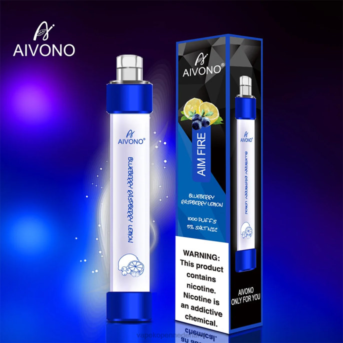 Aivono AIM FIRE 1000 bosbes framboos citroen - 2604327 Electronic Cigarette Vape