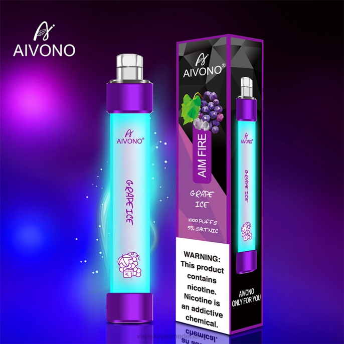 Aivono AIM FIRE 1000 druiven ijs - 2604329 E-Liquid Nederland