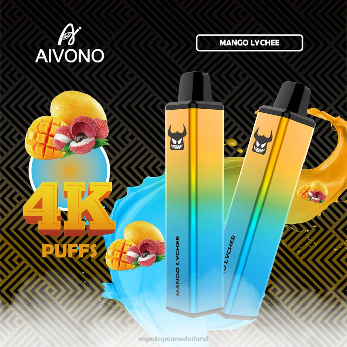 Aivono AIM FREAK 4000 mango-lychee - 2604262 Vape Nederland