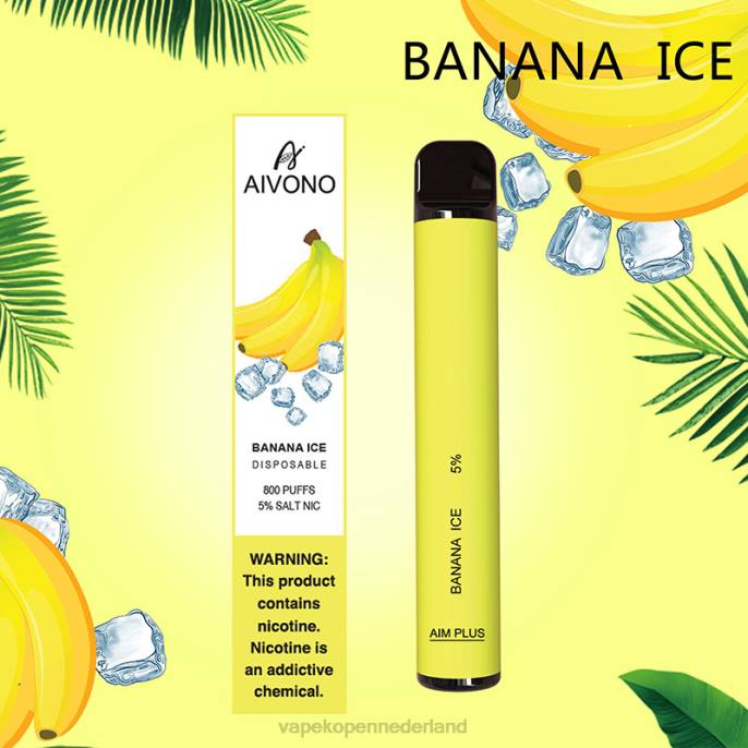 Aivono AIM PLUS 800 bananen ijs - 2604171 Electronic Cigarette Vape