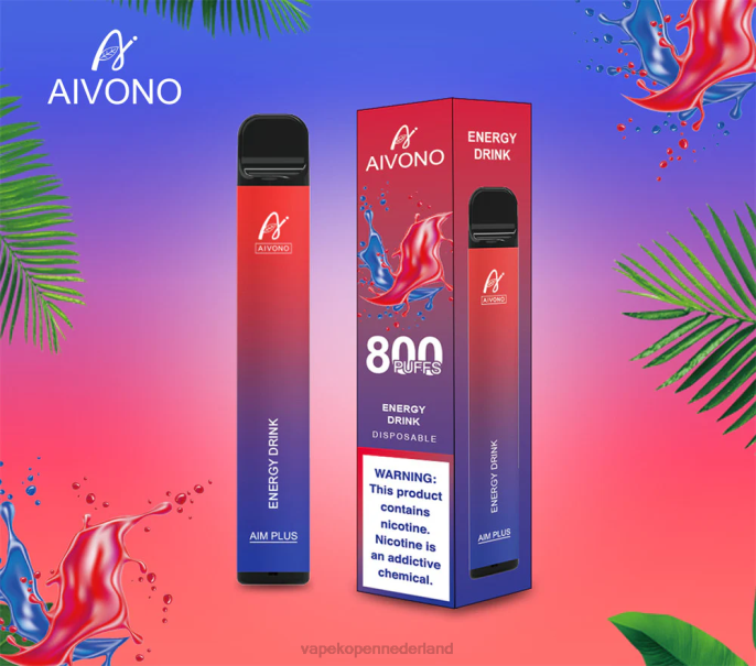 Aivono AIM PLUS 800 energie drankje - 2604201 Electronic Cigarette Vape