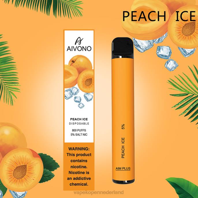 Aivono AIM PLUS 800 perzik ijs - 2604190 Vape Nederland