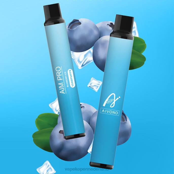 Aivono AIM PRO 1500 bosbessen ijs - 2604163 Vape Nederland