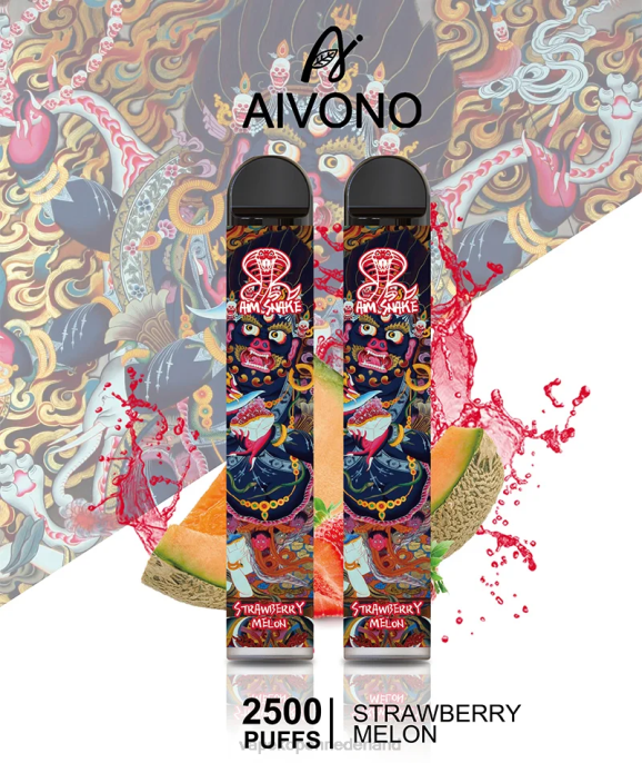 Aivono AIM SNAKE 2500 aardbei meloen - 2604320 E-Liquid Nederland