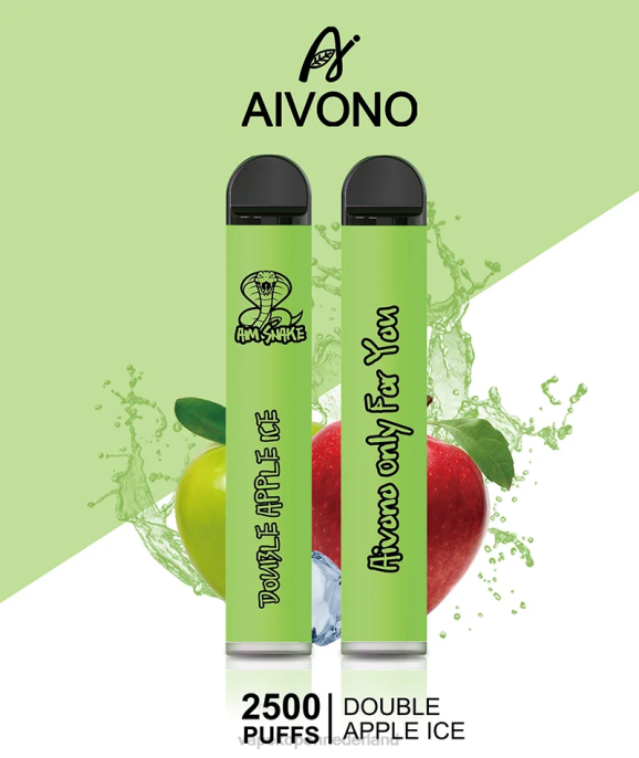 Aivono AIM SNAKE 2500 dubbel appelijs - 2604304 Vape Nederland