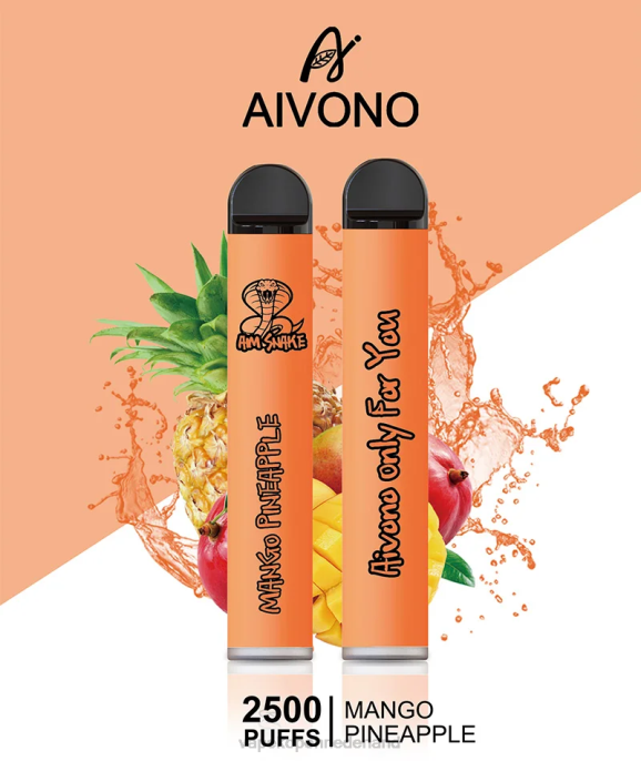 Aivono AIM SNAKE 2500 mango-ananas - 2604310 Vape Nederland