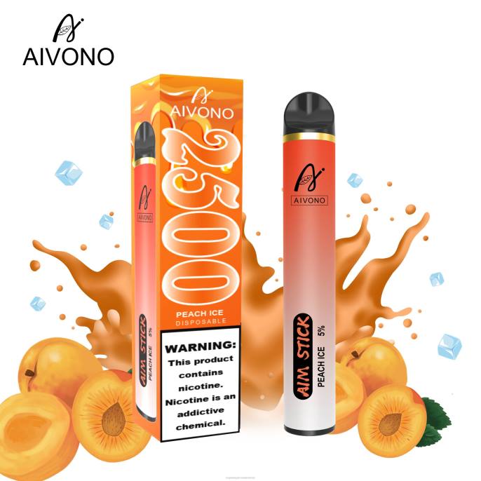 Aivono AIM STICK 2500 perzik ijs - 2604144 Electronic Cigarette Vape