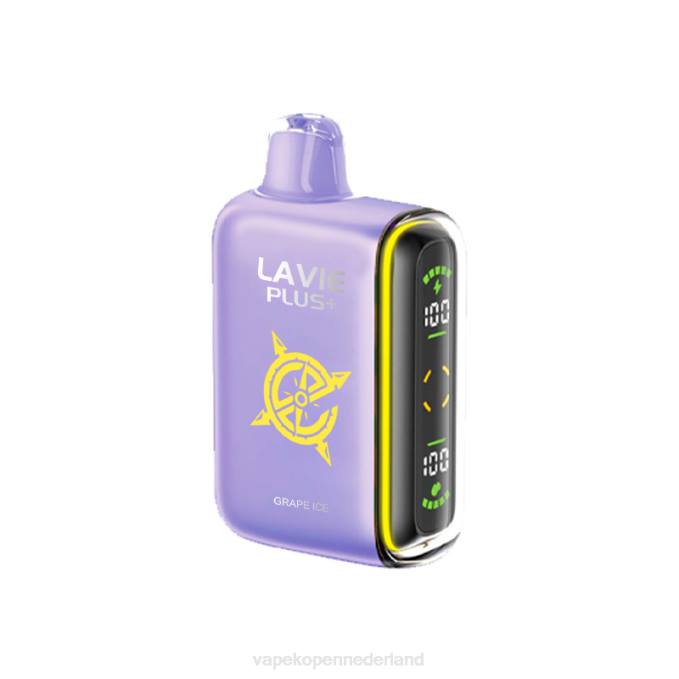 P8B2103 Vape Nederland - druiven ijs LAVIE PLUS 15000 trekjes