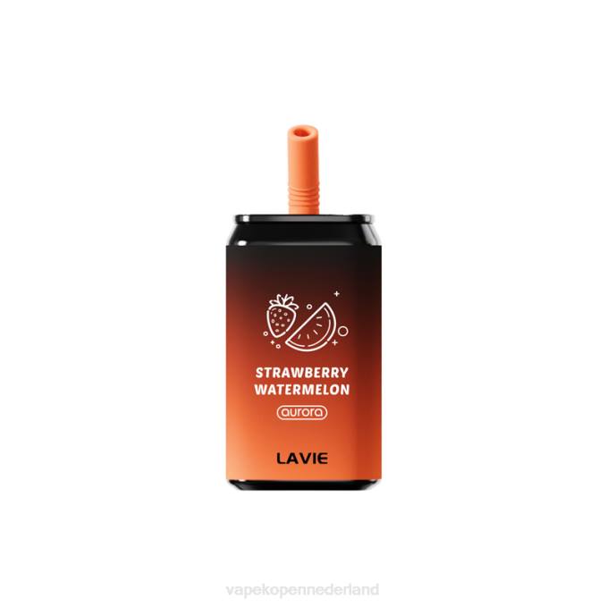P8B2146 E-Liquid Nederland - aardbei watermeloen LAVIE Aurora 11000 trekjes