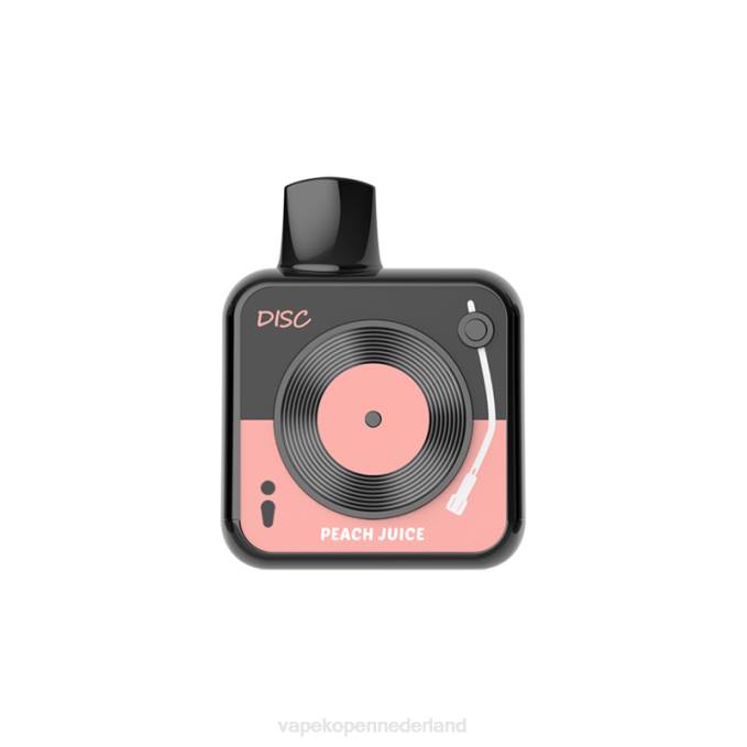 P8B2163 Vape Nederland - perziksap LAVIE DISC 10000 trekjes