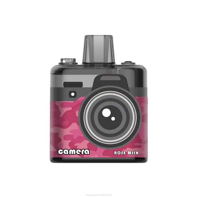P8B2167 E-Liquid Nederland - rozenmelk LAVIE Camera 8000 trekjes