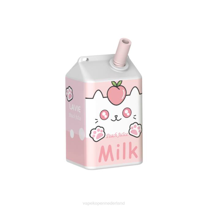 P8B2179 E-Liquid Nederland - perziksap LAVIE MILK 7000 trekjes