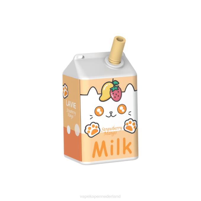 P8B2182 E-Liquid Nederland - aardbei-mango LAVIE MILK 7000 trekjes