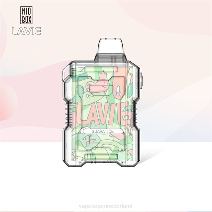 P8B2194 E-Liquid Nederland - guave-ijs LAVIE NIO BOX 9000 trekjes