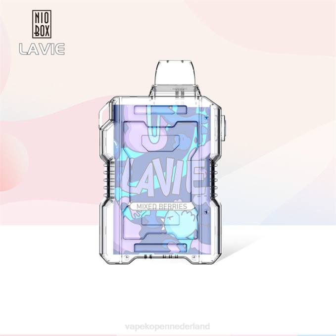 P8B2197 E-Liquid Nederland - gemengde bessen LAVIE NIO BOX 9000 trekjes