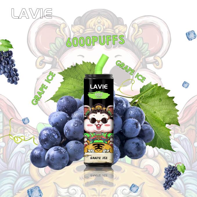 P8B2269 E-Liquid Nederland - druiven ijs LAVIE Coke BAR 6000 trekjes