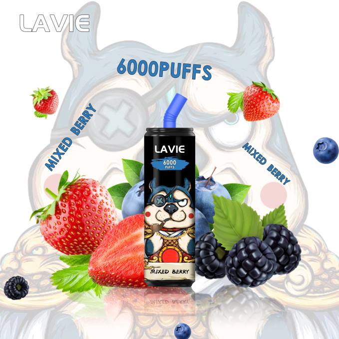 P8B2272 E-Liquid Nederland - gemengde bes LAVIE Coke BAR 6000 trekjes