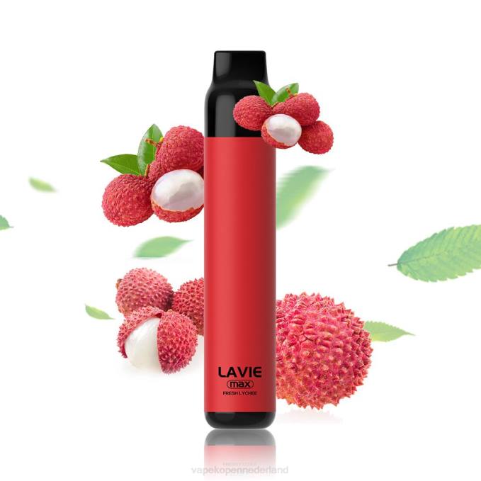P8B2278 E-Liquid Nederland - verse lychee LAVIE BAR 5000 trekjes - max