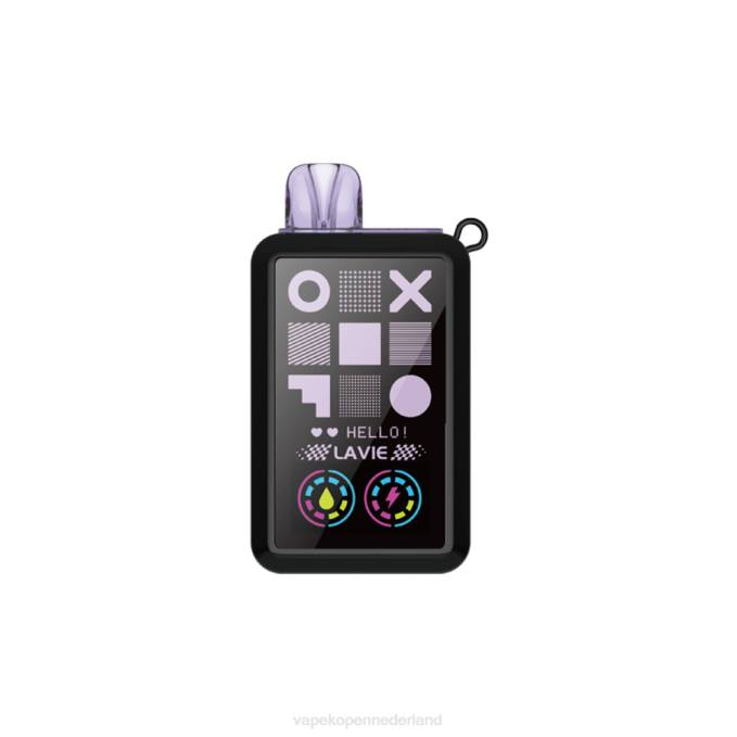 P8B227 Electronic Cigarette Vape - druivenijs/muntijs LAVIE Cyber 20000 trekjes