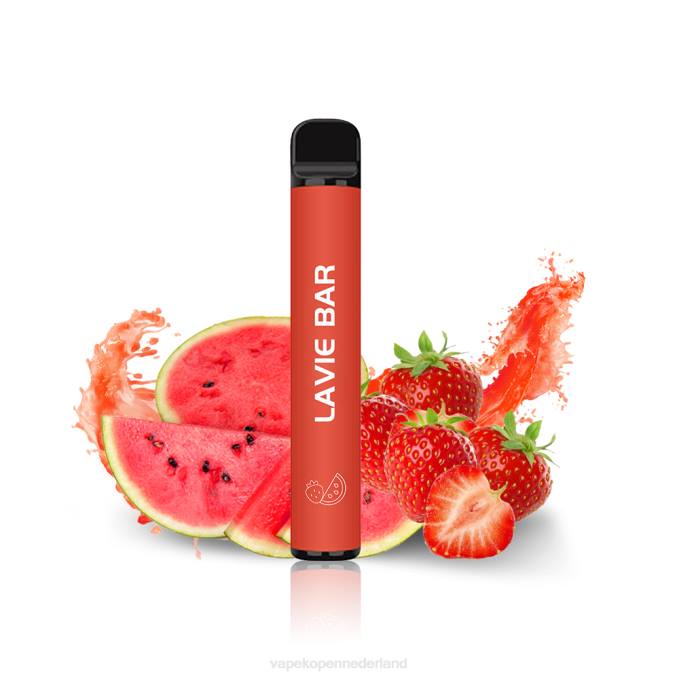 P8B2327 Electronic Cigarette Vape - watermeloen aardbei LAVIE BAR 2% versie 800 trekjes