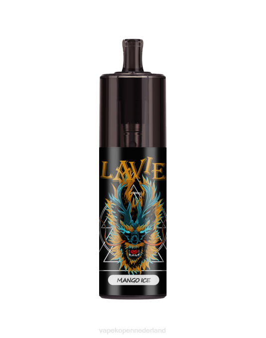 P8B2328 Vape Nederland - mango-ijs LAVIE COLOUR BAR Luchtstroomregeling voor 10.000 trekjes