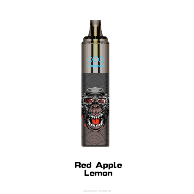 P8B2356 E-Liquid Nederland - rode appel citroen LAVIE OCO Carnaval 10.000 trekjes