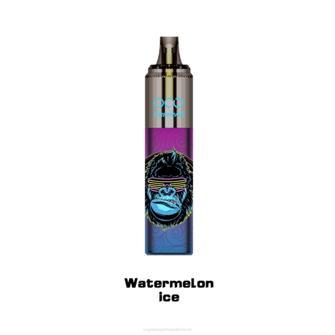 P8B2359 E-Liquid Nederland - watermeloen ijs LAVIE OCO Carnaval 10.000 trekjes