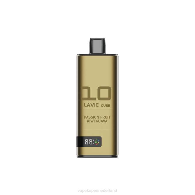 P8B244 E-Liquid Nederland - passievrucht-kiwi-guave LAVIE Cube 20000 trekjes