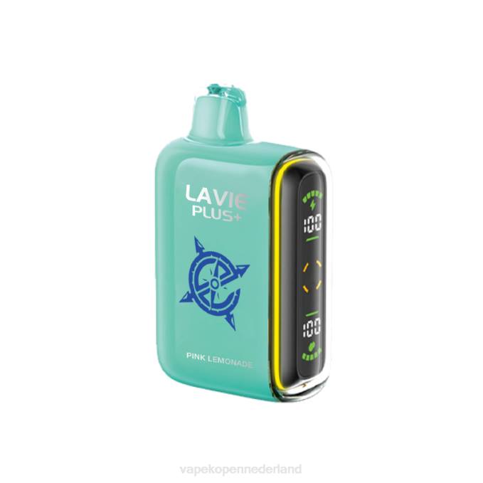P8B293 Electronic Cigarette Vape - roze limonade LAVIE PLUS 15000 trekjes